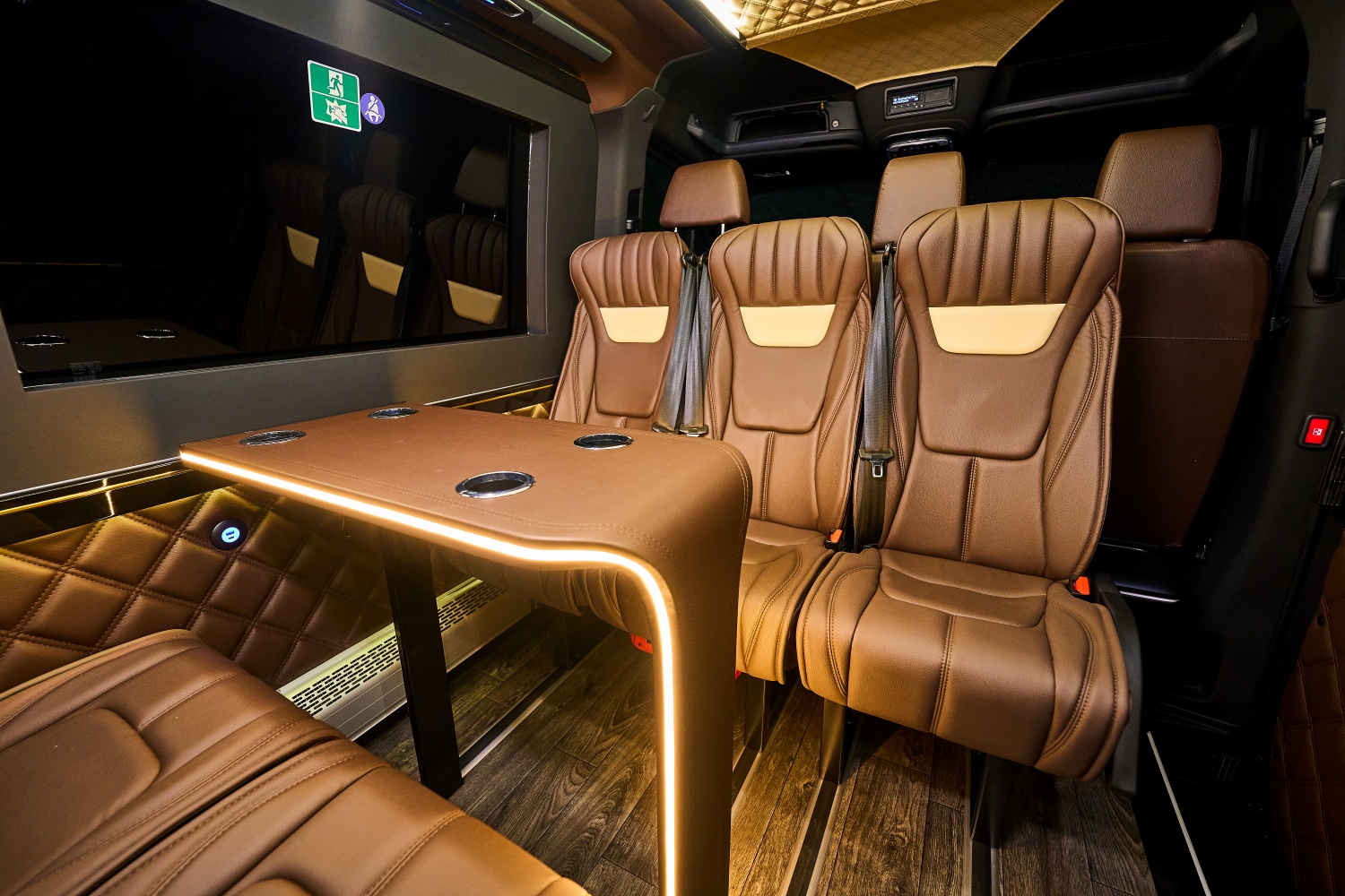 Luxury Mercedes interior